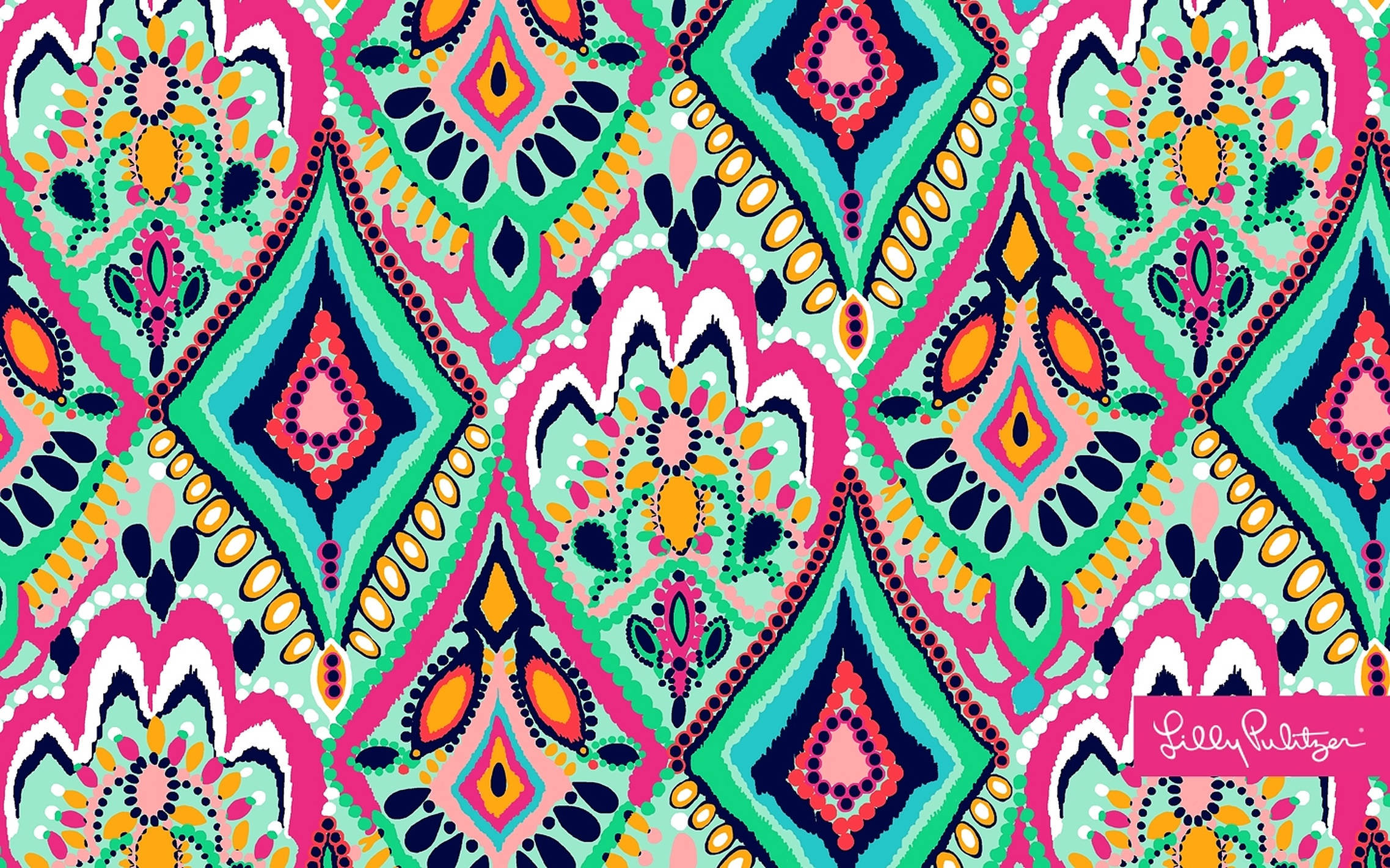 Lilly Pulitzer, colorful pattern, geometric pattern, Full HD Desktop Wallpaper