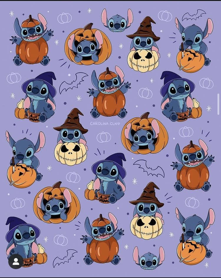 Lilo And Stitch Halloween, Stitch, Lilo, SD Phone Wallpaper