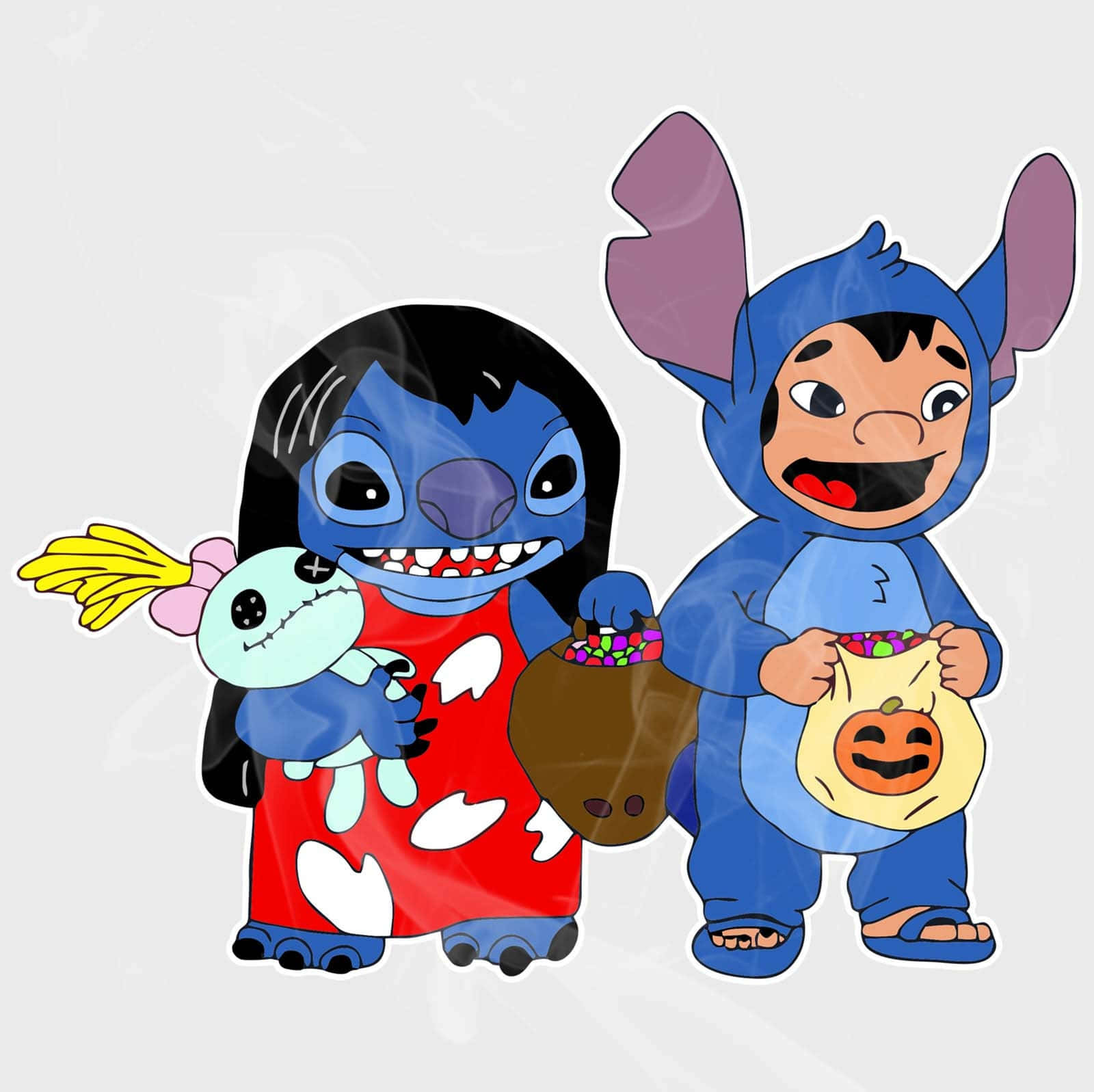 Lilo And Stitch Halloween, Halloween costumes, candy bags, HD Desktop Wallpaper