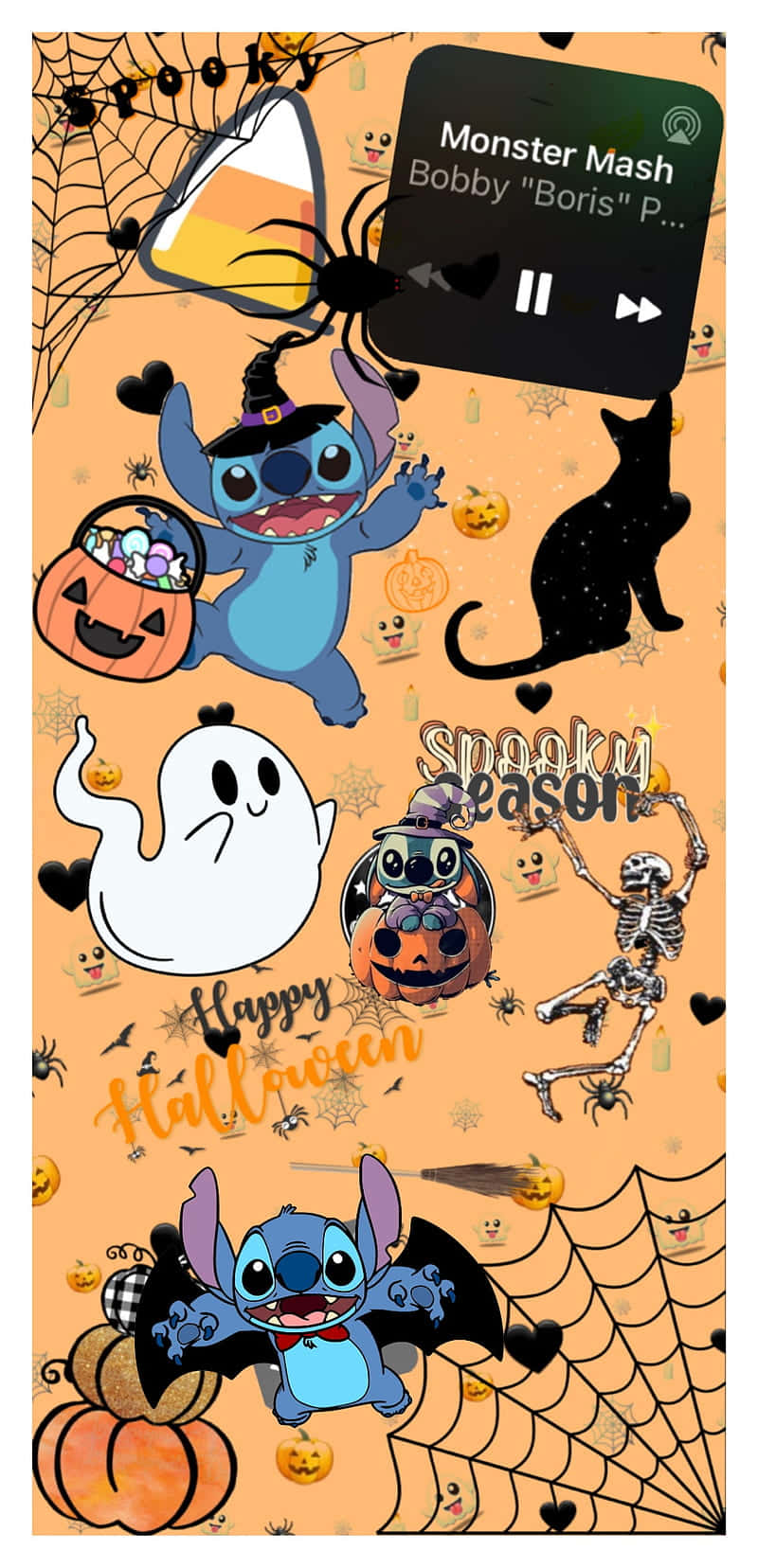 Lilo and Stitch, Halloween, Stitch, HD Phone Wallpaper