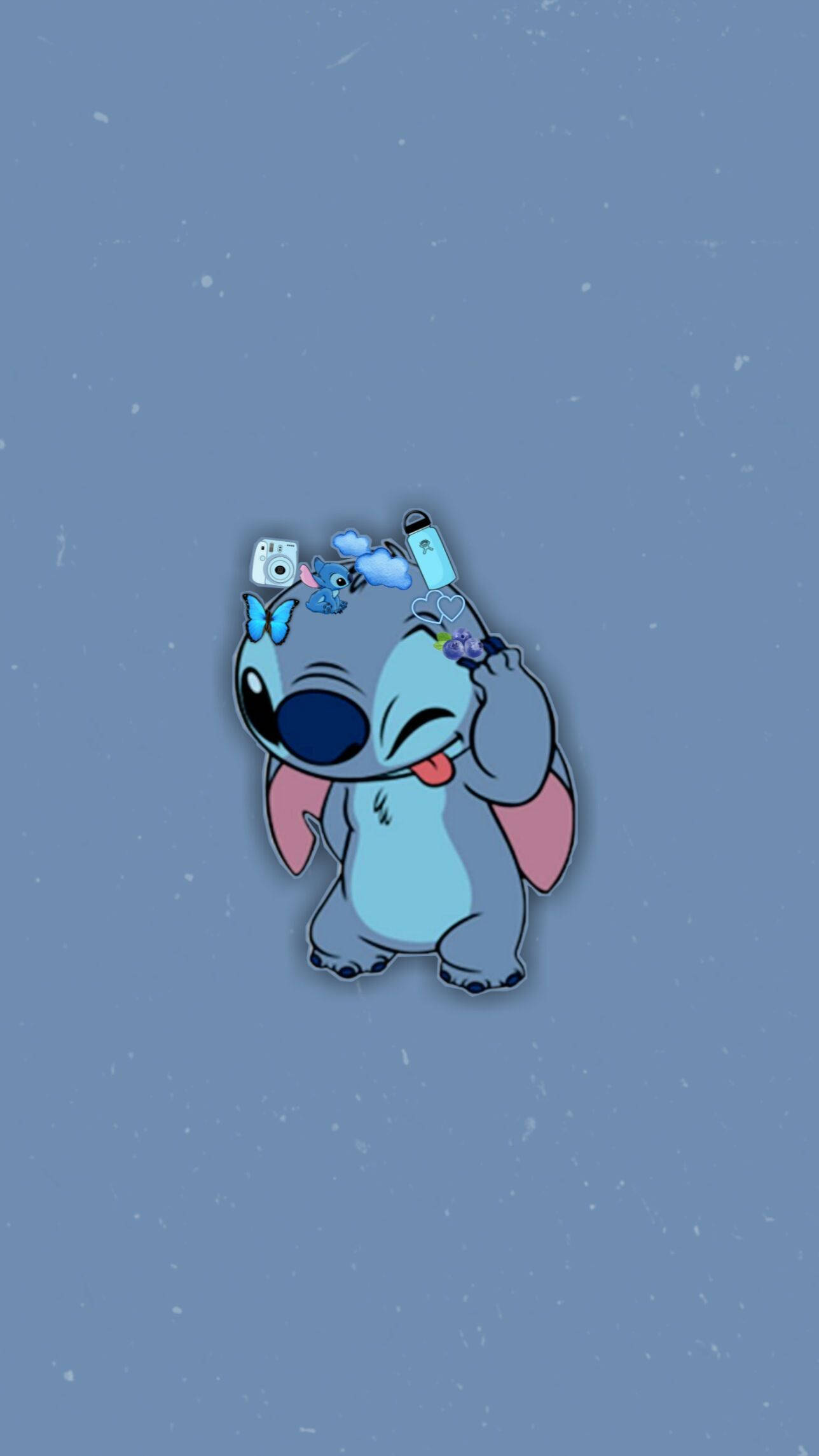 Lilo And Stitch, iPhone, blue alien character, Full HD Phone Wallpaper