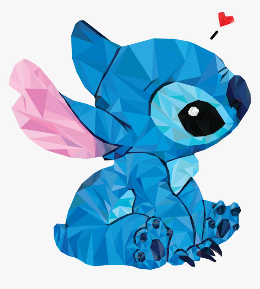 Lilo Stitch, blue alien, pink ear, SD Phone Wallpaper