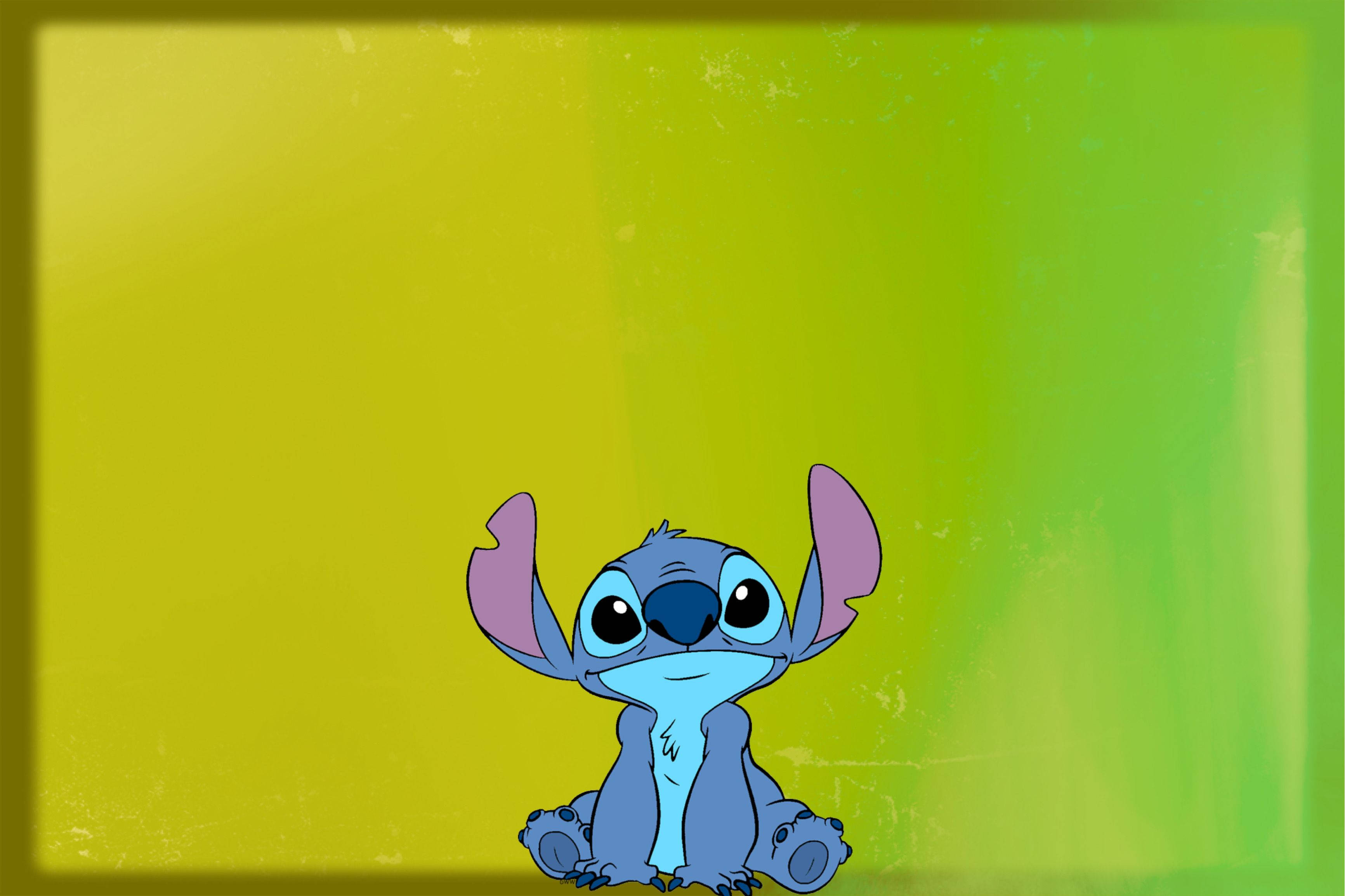 Lilo, Stitch, blue alien, 2K Desktop Wallpaper