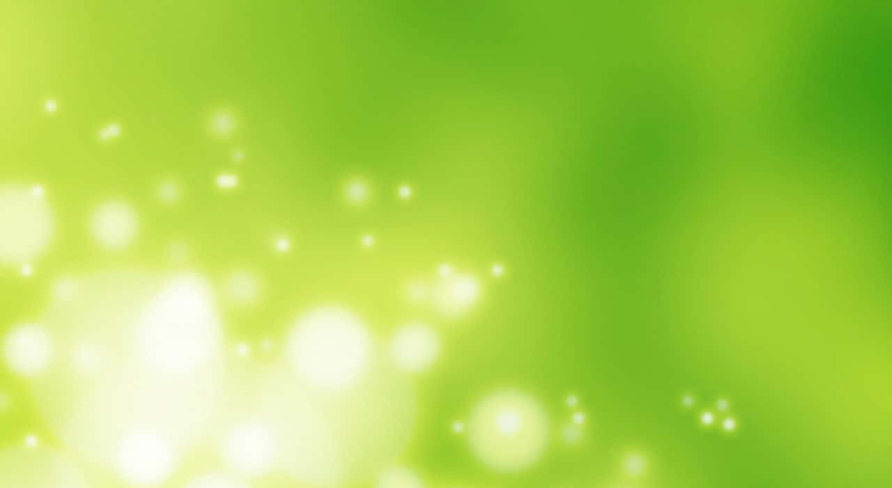 Lime Green, gradient, bokeh lights, HD Desktop Wallpaper