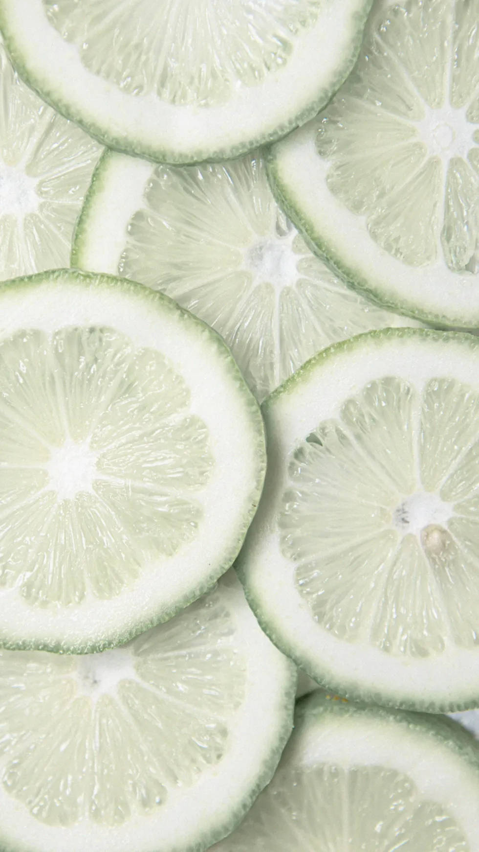 Lime slices, vibrant green pattern, juicy pulp, HD Phone Wallpaper