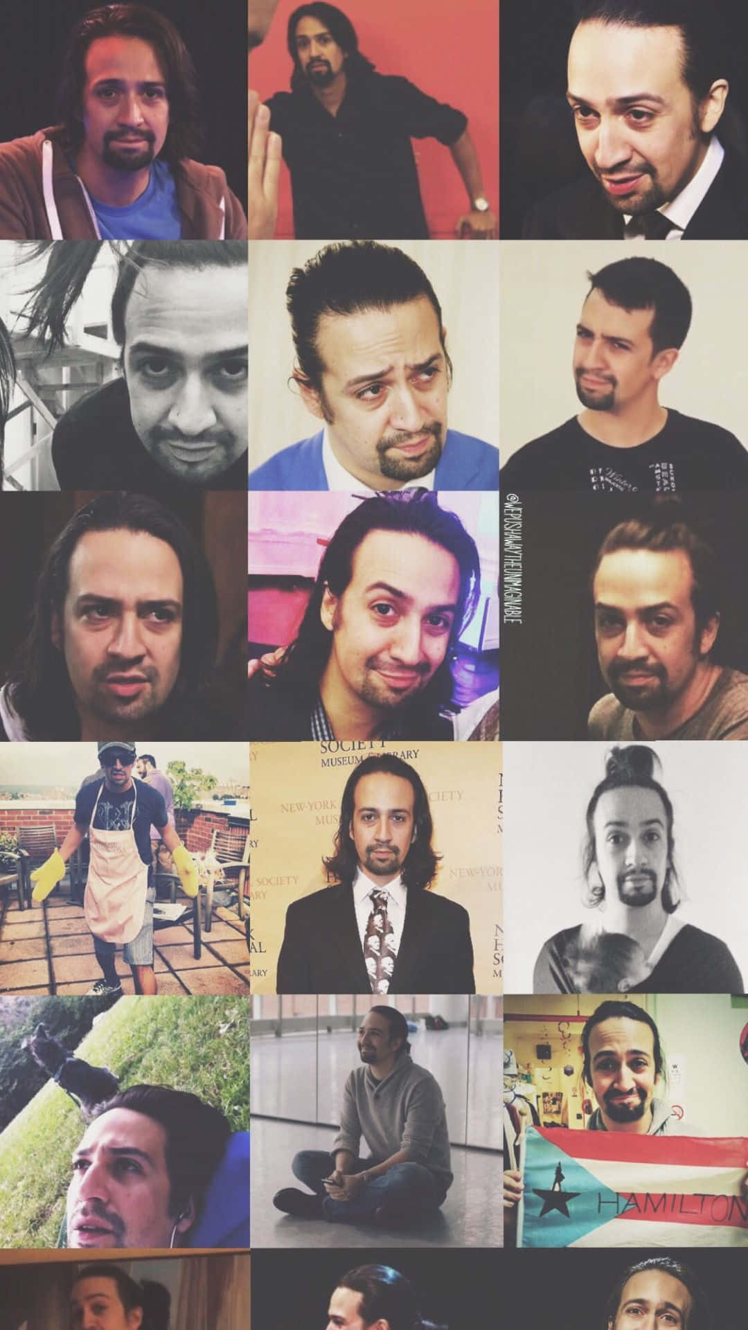Lin-manuel Miranda, portrait photos, various outfits, Full HD Phone Wallpaper
