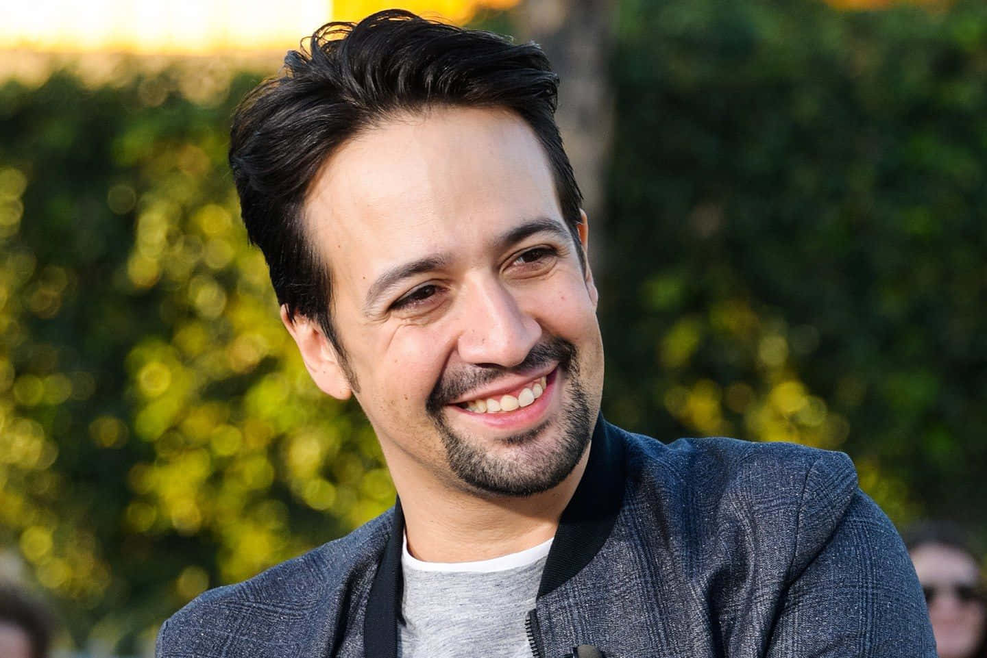 Lin-manuel Miranda, dark hair, beard, HD Desktop Wallpaper