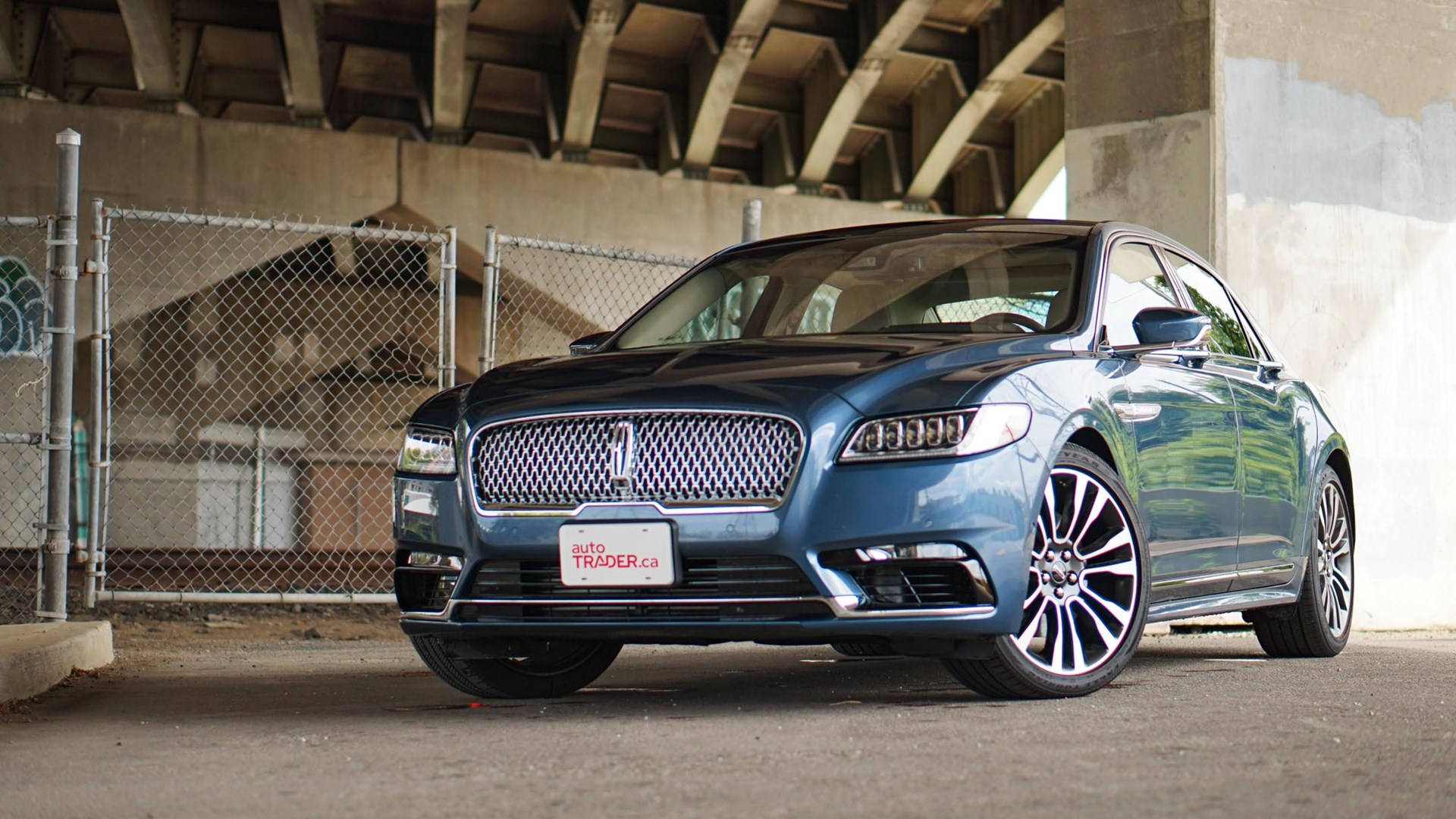 2020 Continental, Lincoln, blue, Full HD Desktop Wallpaper