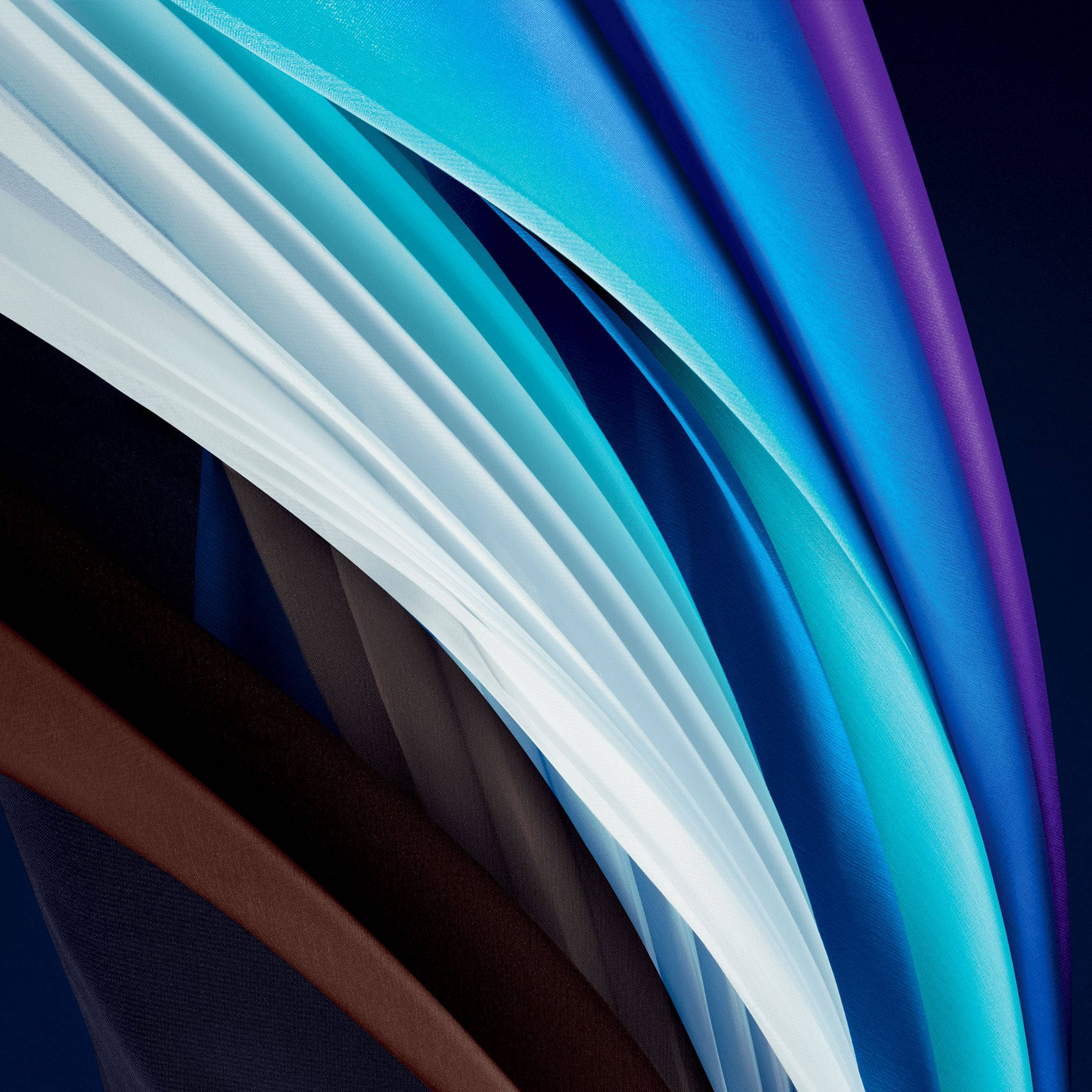 iPhone SE 2020, cool blues, purples, Full HD Desktop Wallpaper