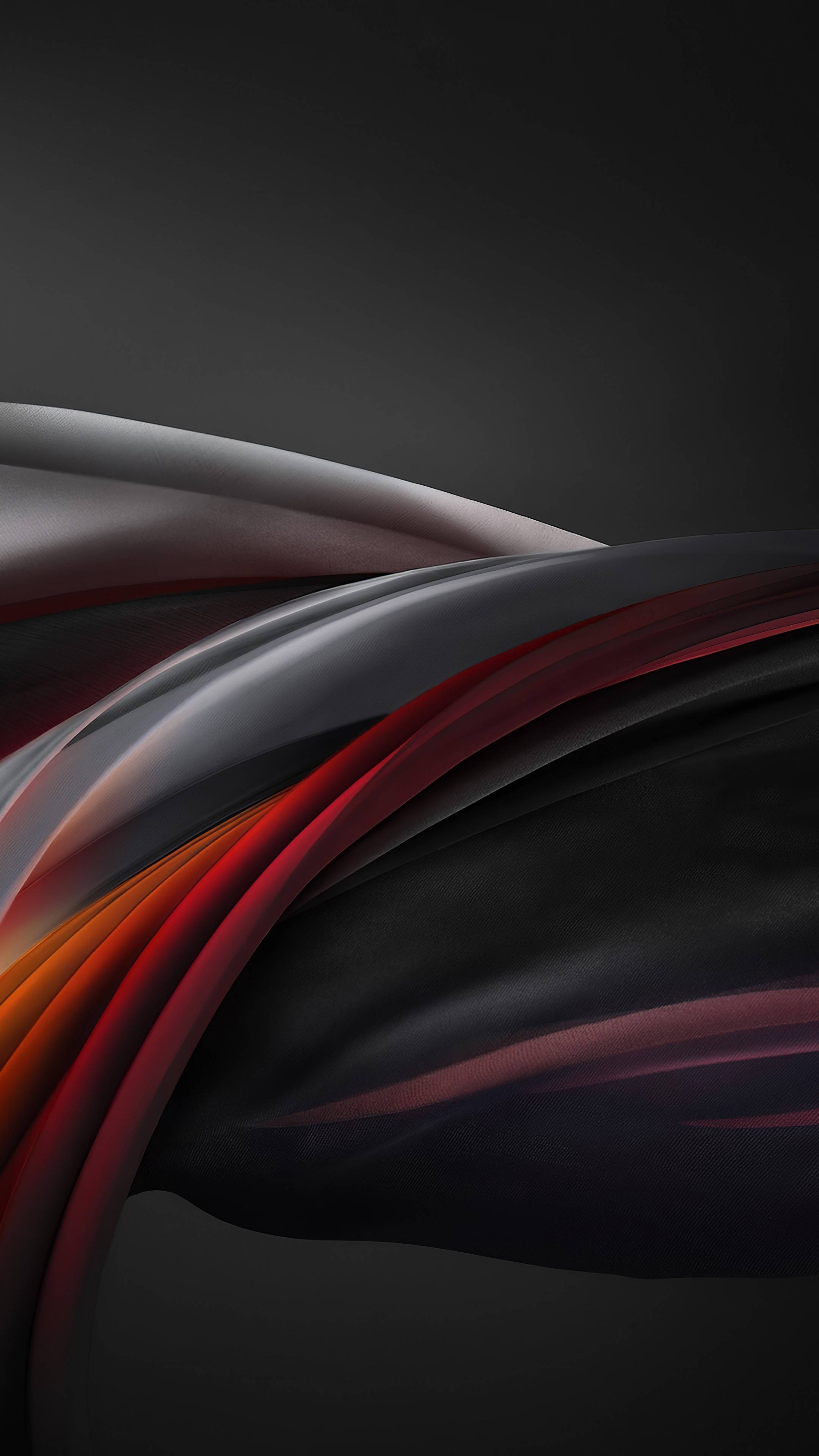 iPhone SE 2020, deep red orange, black, 4K Phone Wallpaper