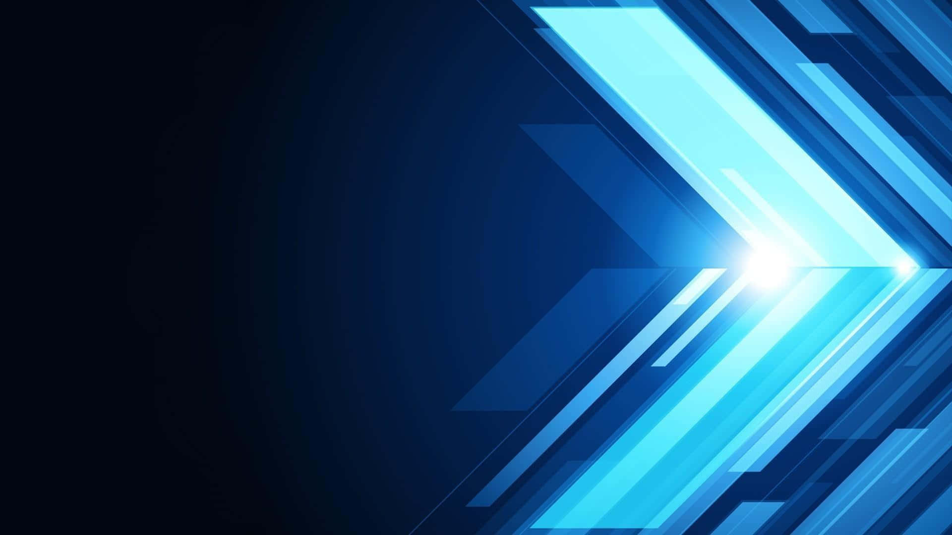 abstract blue lines, glowing edges, bright light burst, Full HD Desktop Wallpaper