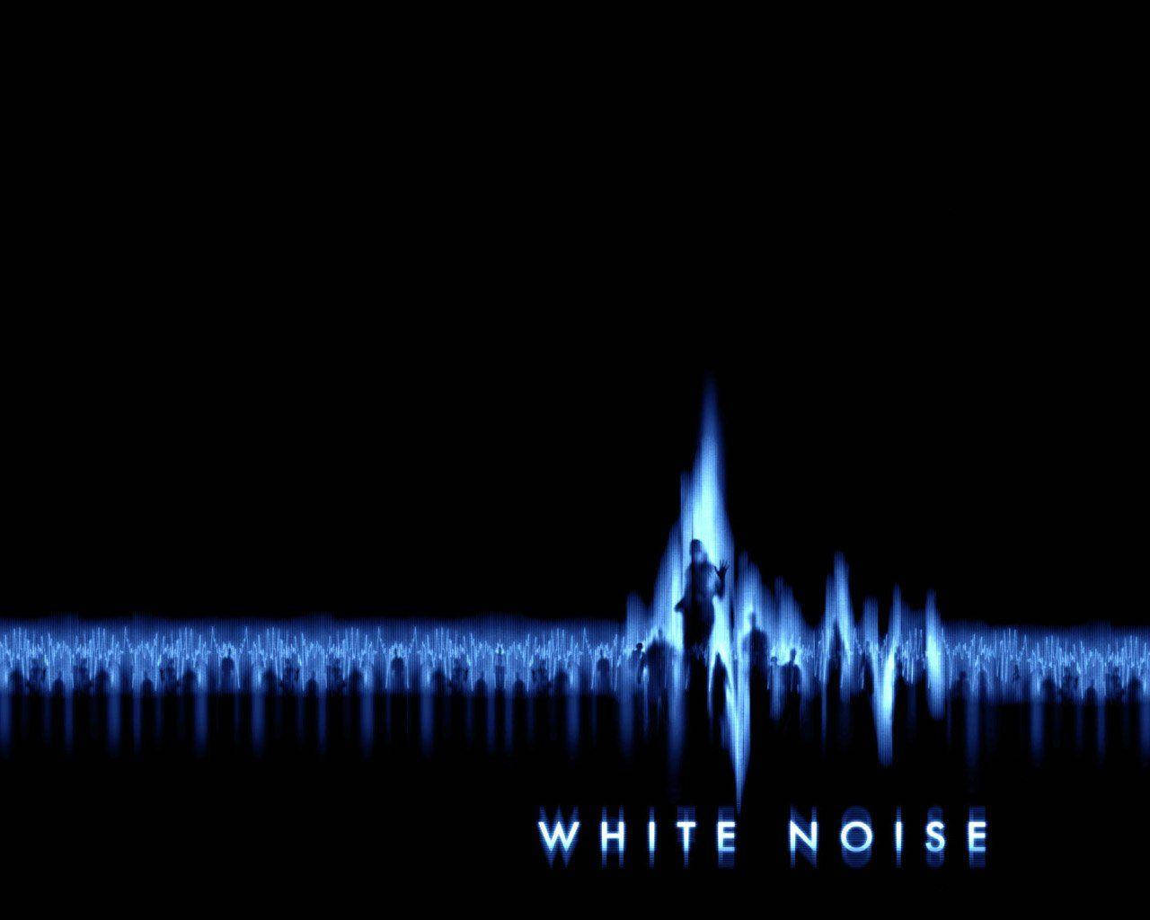 white noise, thin blue line, glowing blue audio waveform, HD Desktop Wallpaper