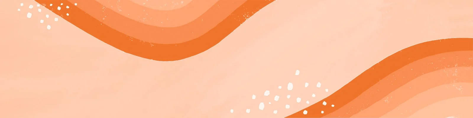 orange, peach, wavy stripes, HD Desktop Wallpaper