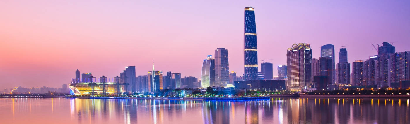 Modern City, LinkedIn Cover, panoramic city skyline, HD Desktop Wallpaper