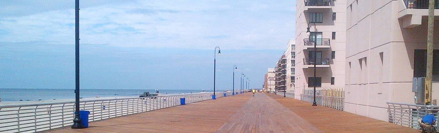 LinkedIn Cover, wooden boardwalk, ocean, HD Desktop Wallpaper