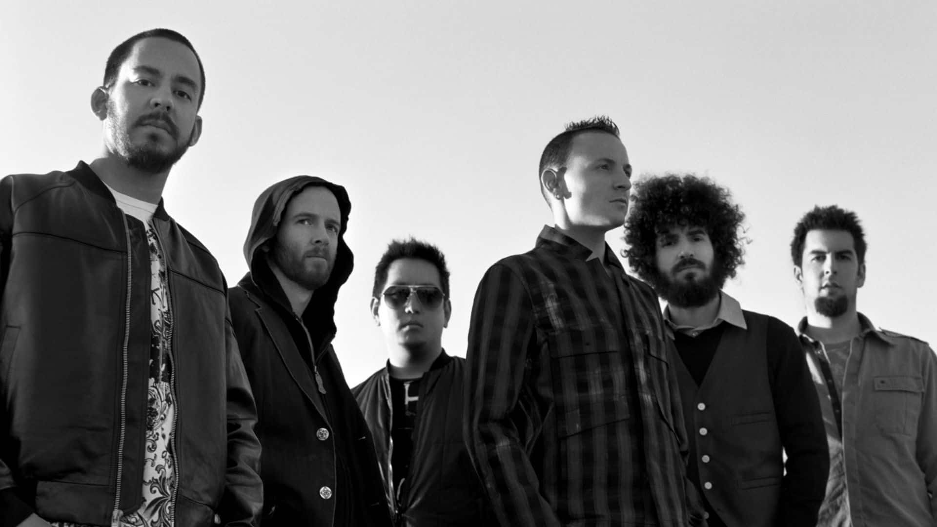 Linkin Park, five men, casual streetwear, Full HD Desktop Wallpaper