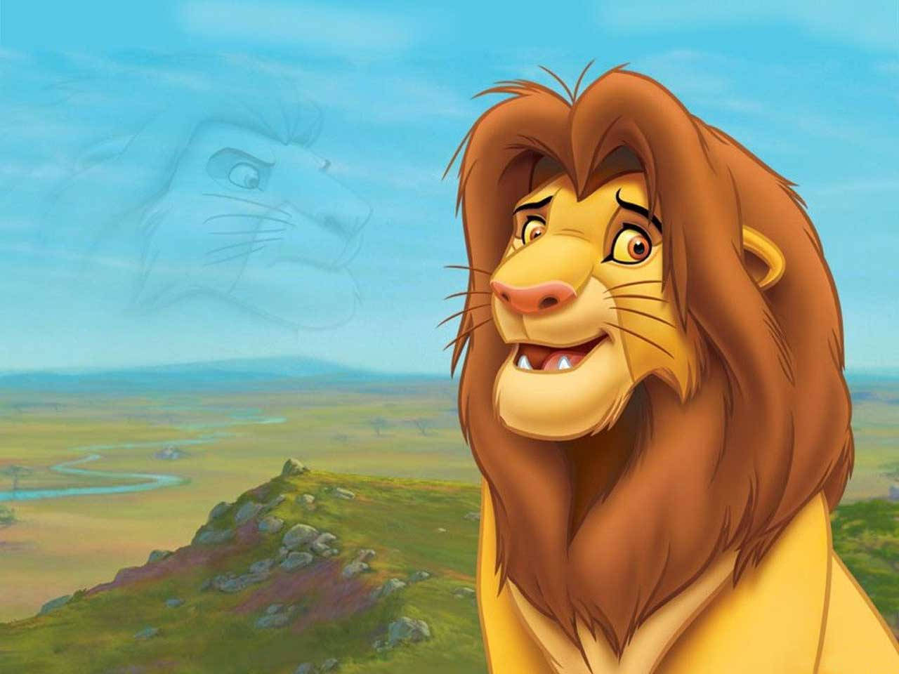 Lion King, lion, savanna, HD Desktop Wallpaper