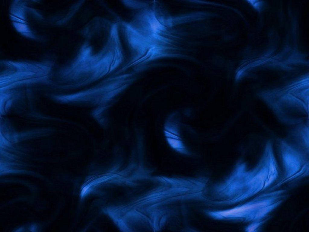 viscous liquid, black and blue, deep blue swirling abstract patterns, SD Desktop Wallpaper