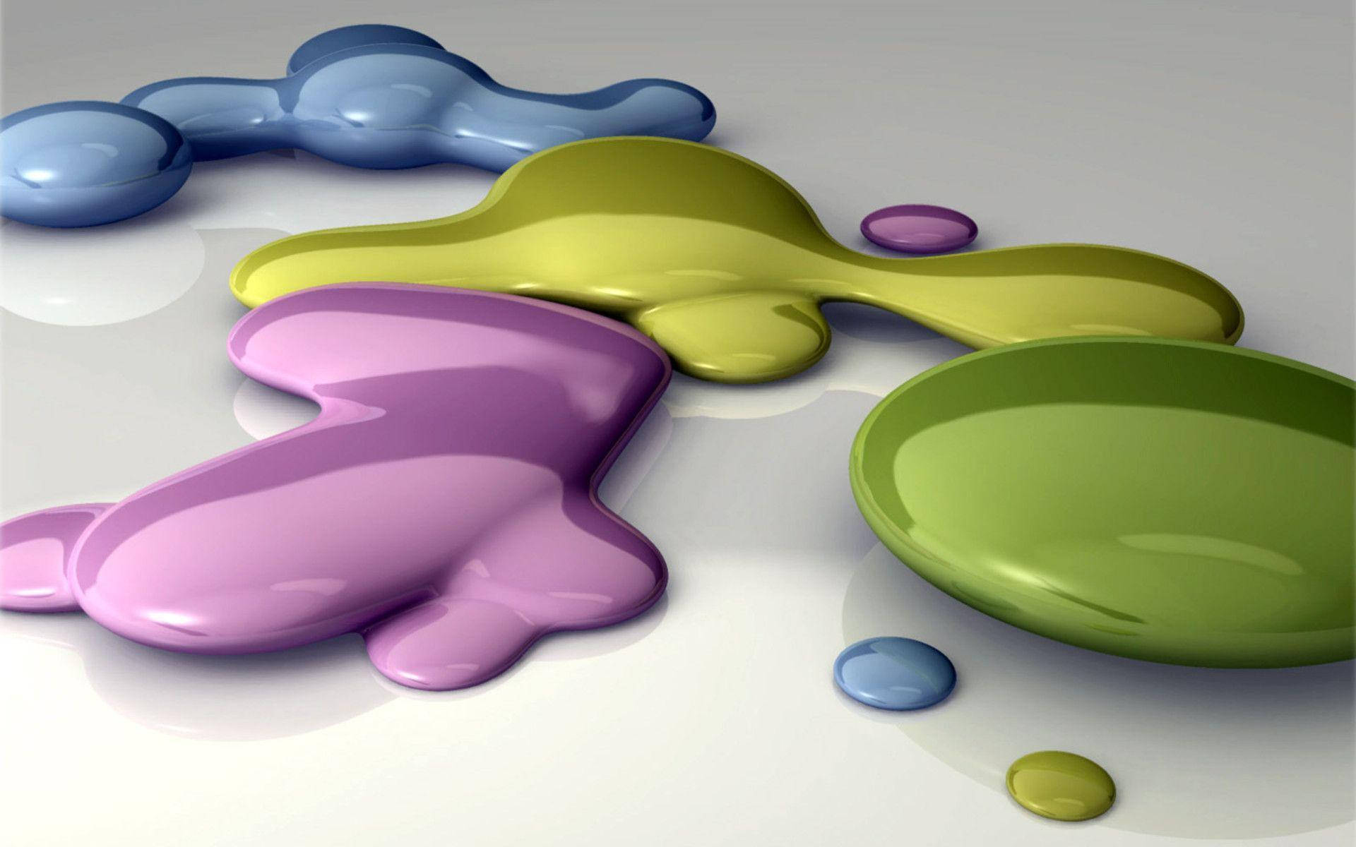 Liquid, blue, purple, Full HD Desktop Wallpaper