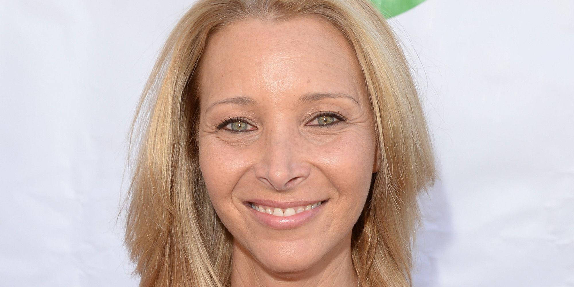 Lisa Kudrow, blonde hair, green eyes, Full HD Desktop Wallpaper