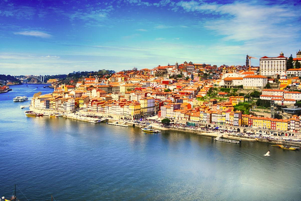 Lisbon, village, ocean, SD Desktop Wallpaper
