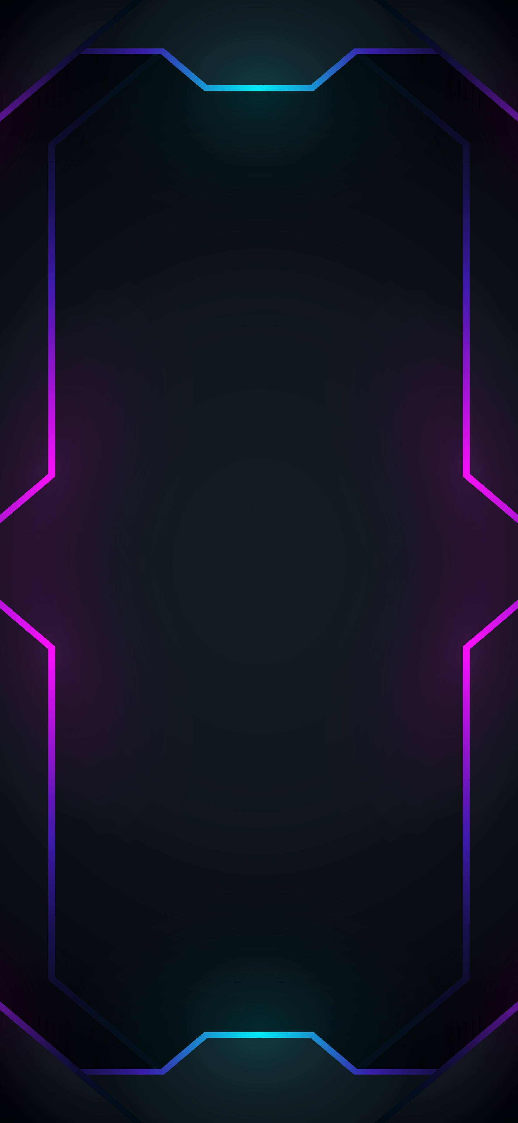 neon purple, cyan, geometric lights, 4K Phone Wallpaper