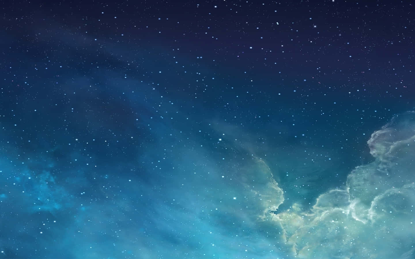 iPhone, blue sky, stars, HD Desktop Wallpaper