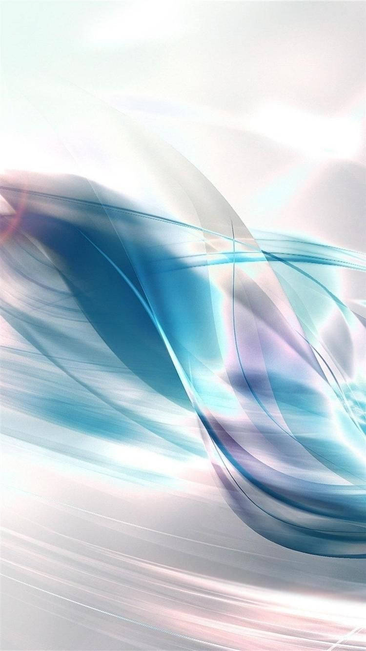 iPhone, blue, white, HD Phone Wallpaper