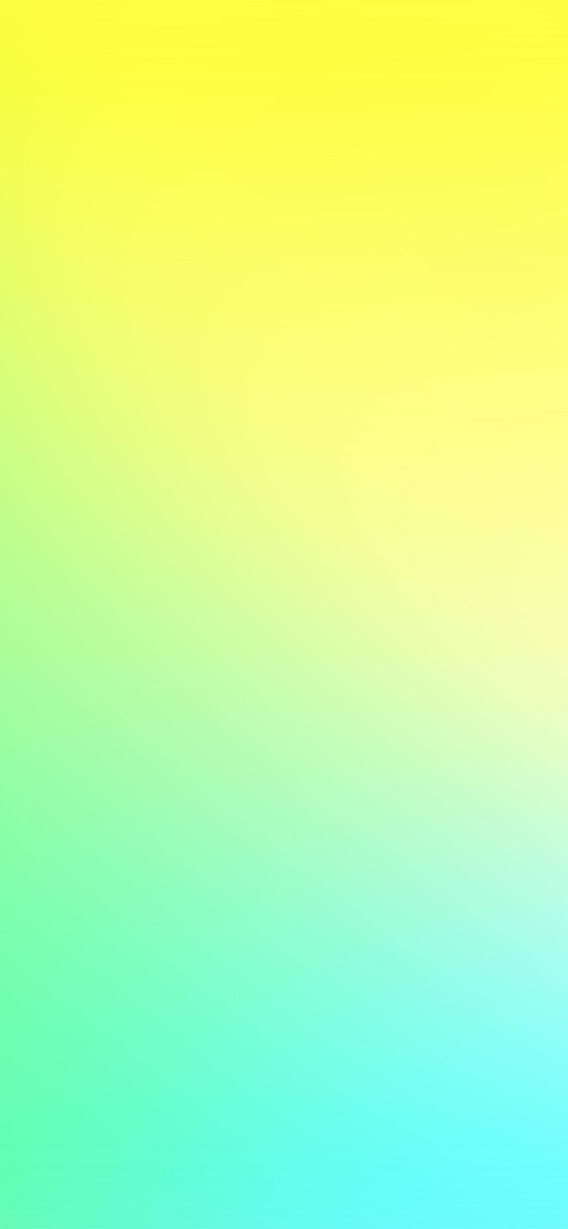 bright yellow, soft cyan, gradient, Full HD Phone Wallpaper