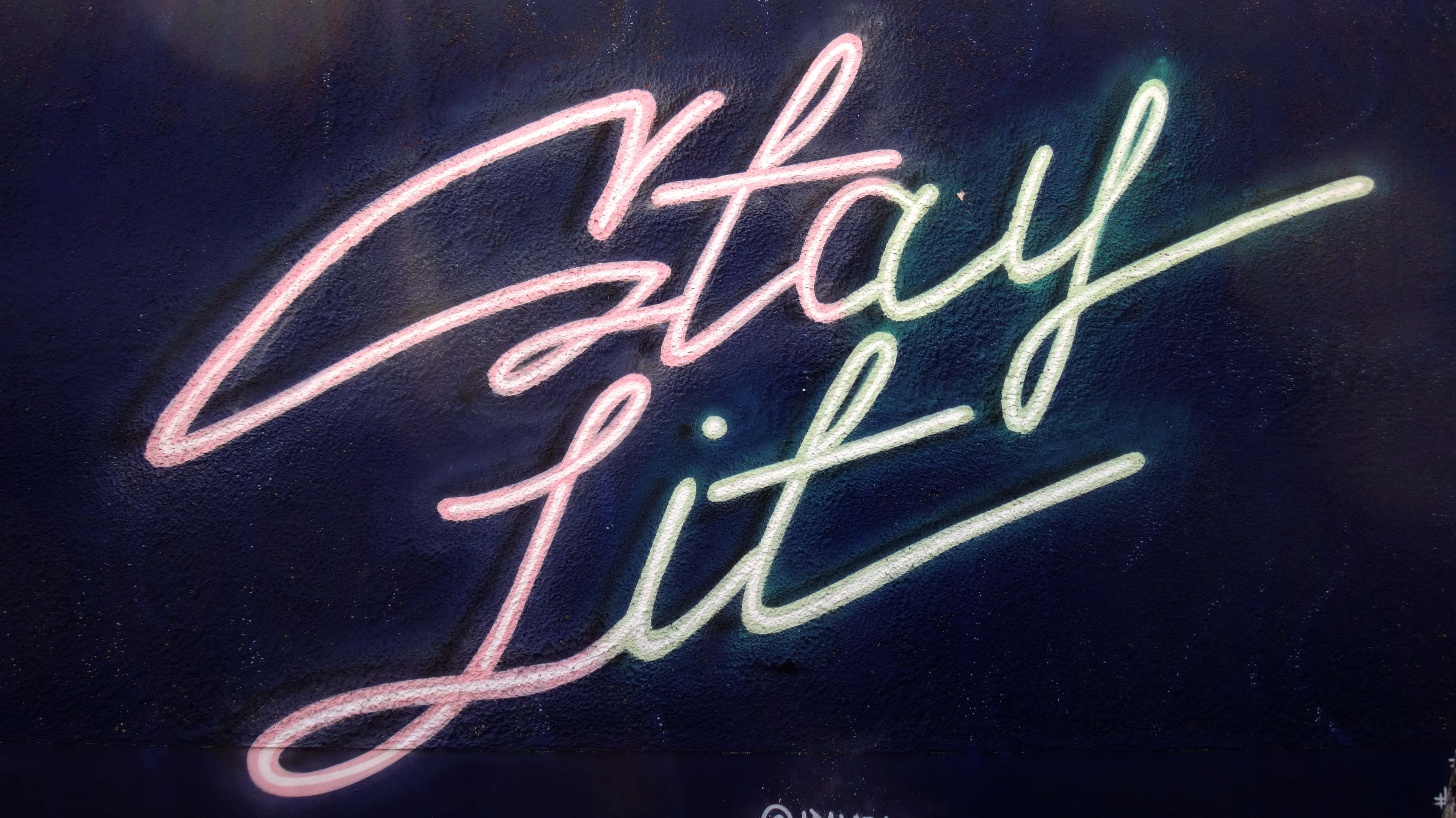 Lit iPhone, Stay Lit, neon script, 4K Desktop Wallpaper