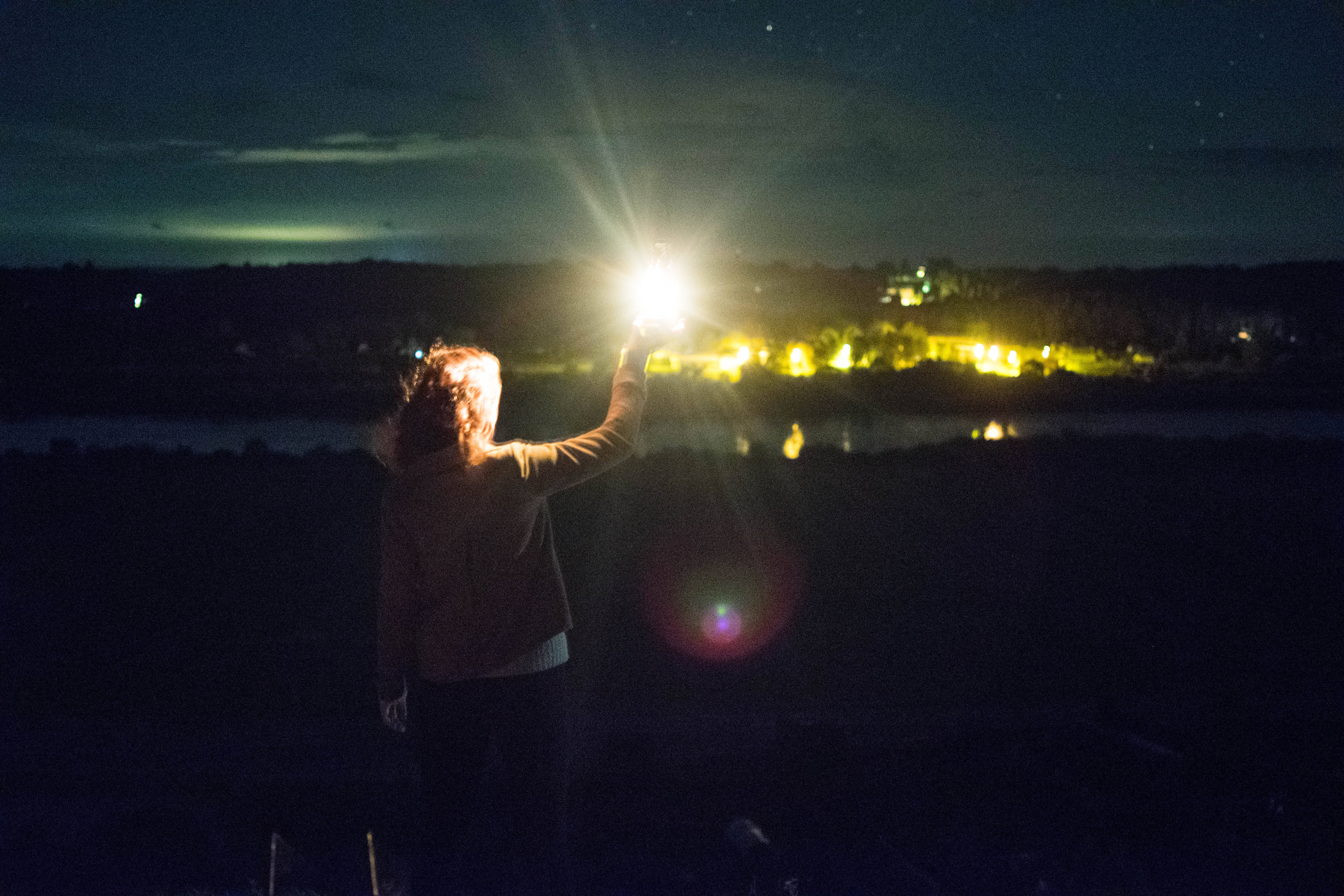 woman, lantern, Lithuania, 5K Desktop Wallpaper