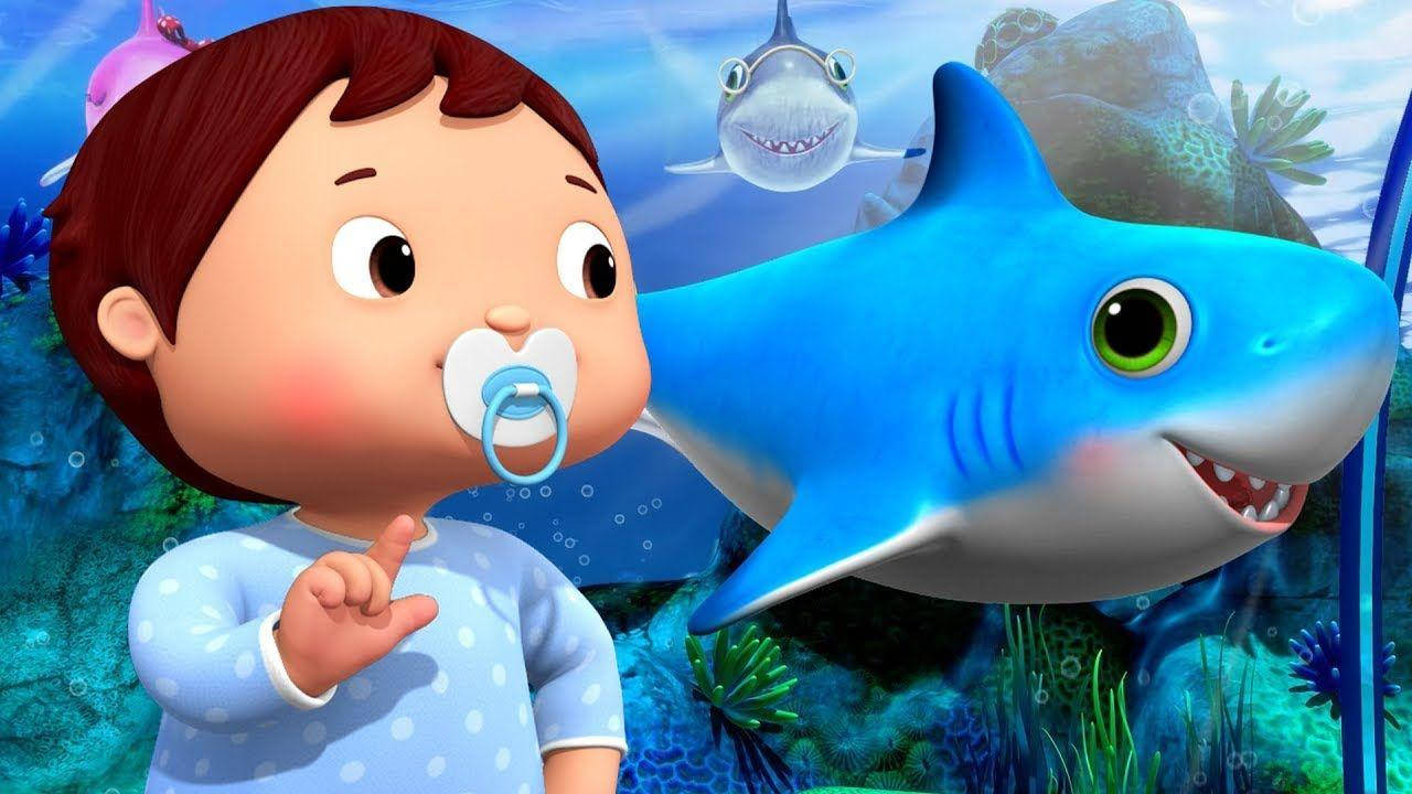 Little Baby Bum, cartoon baby in pajamas, friendly blue shark, HD Desktop Wallpaper