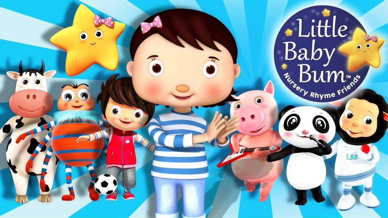 Little Baby Bum, cartoon boy, animated animal friends, HD Desktop Wallpaper