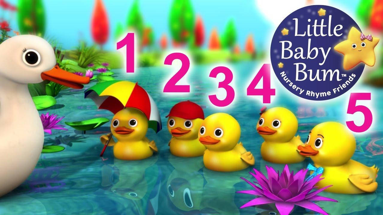 Little Baby Bum, ducklings, mother duck, HD Desktop Wallpaper