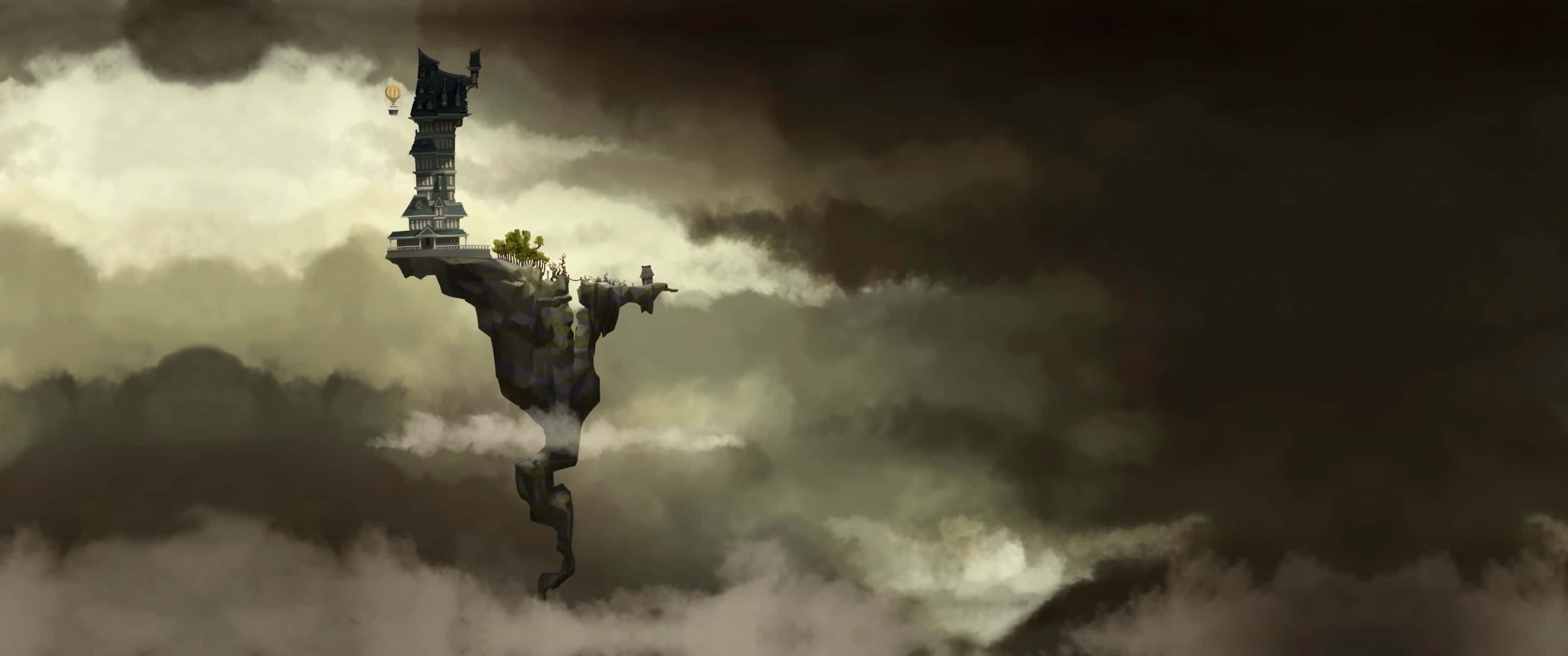 Little Nightmares, 4K, floating island, 2K Desktop Wallpaper