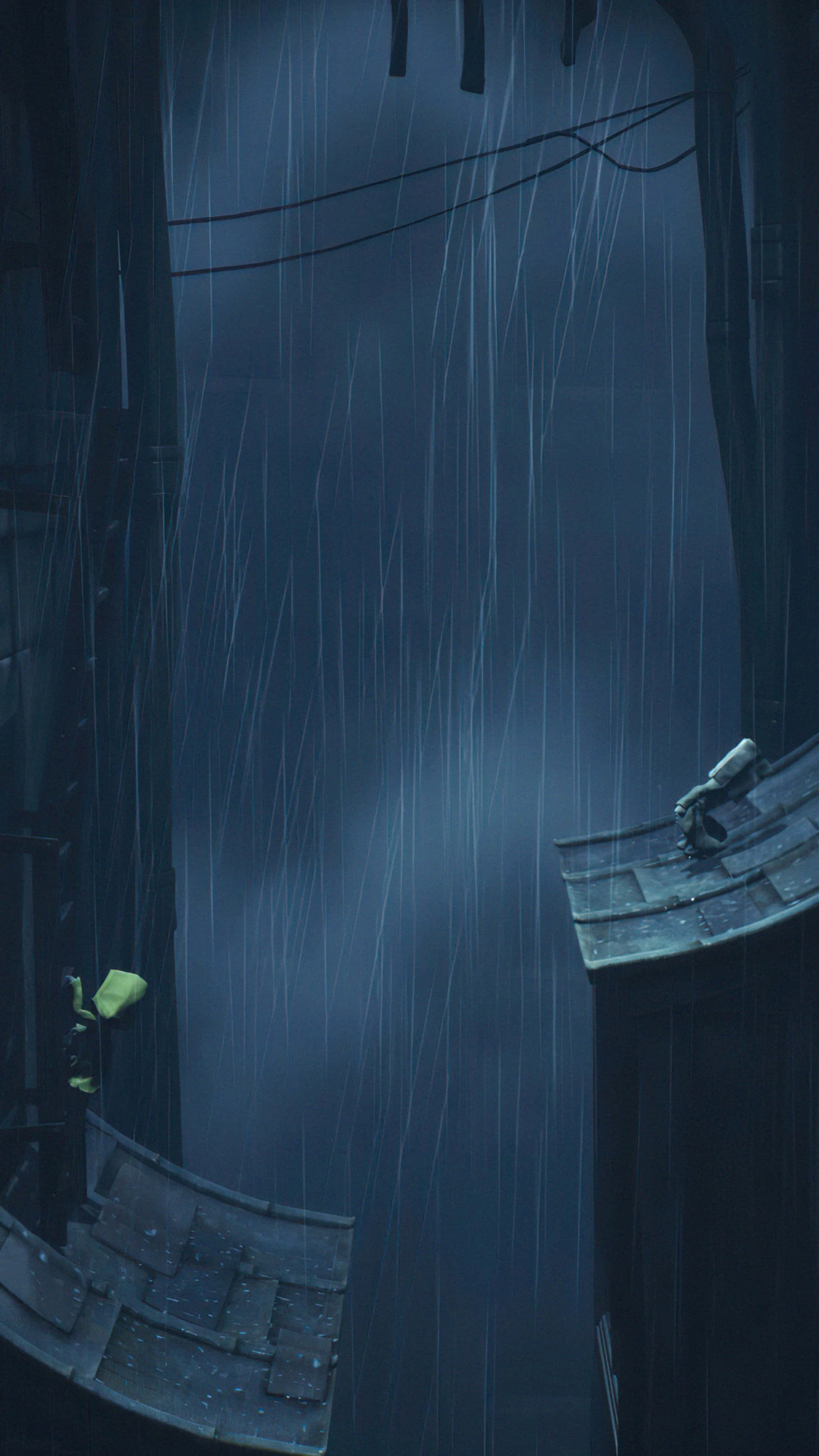 Little Nightmares, 4K, bright yellow raincoat, 4K Phone Wallpaper