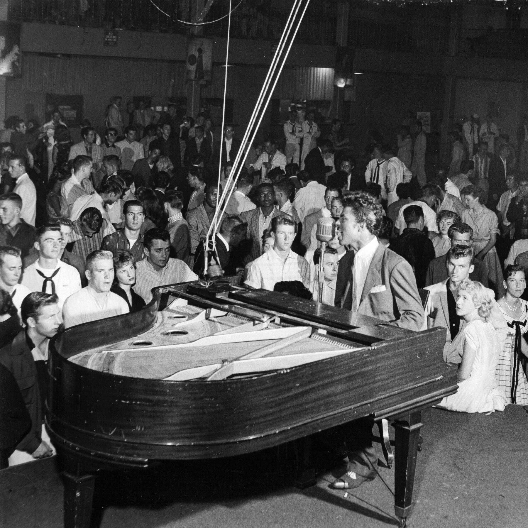 Little Richard, piano, 1955 performance, HD Desktop Wallpaper
