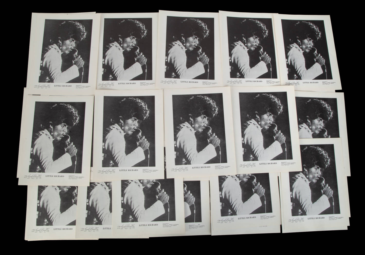 Little Richard, 1969, publicity flyer, HD Desktop Wallpaper