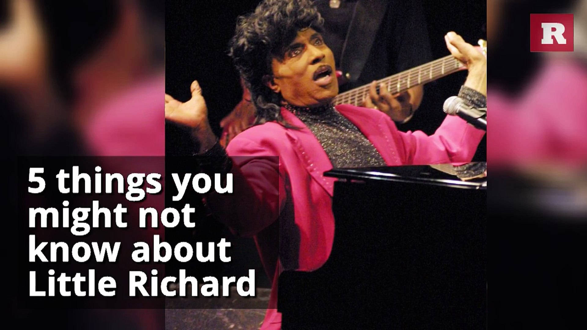 Little Richard, piano, vibrant pink suit, Full HD Desktop Wallpaper
