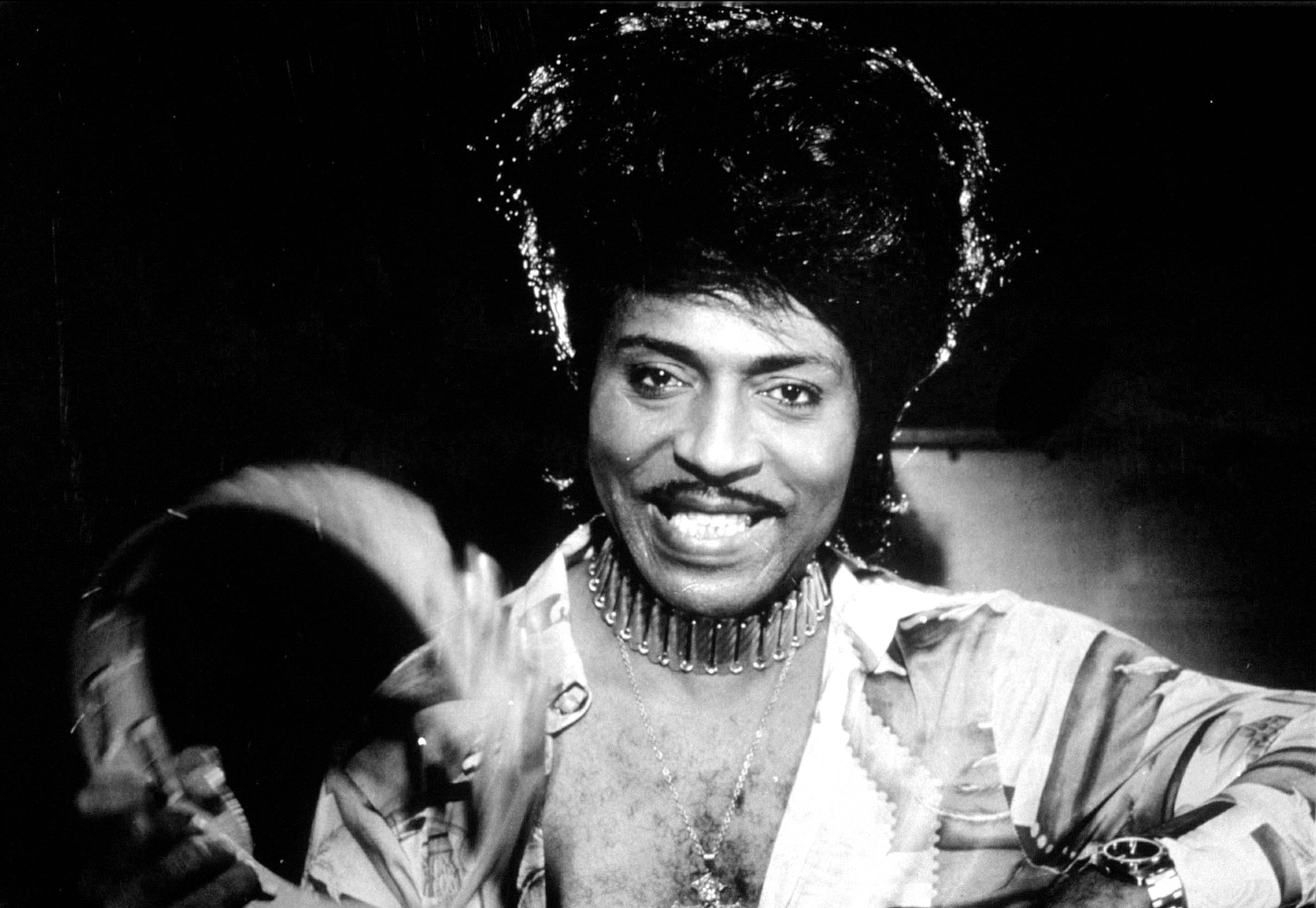 Little Richard, afro, bold jewelry, 2K Desktop Wallpaper