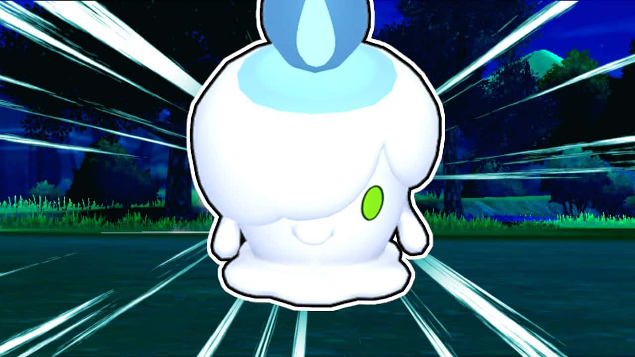Litwick, glowing white, green eye, HD Desktop Wallpaper