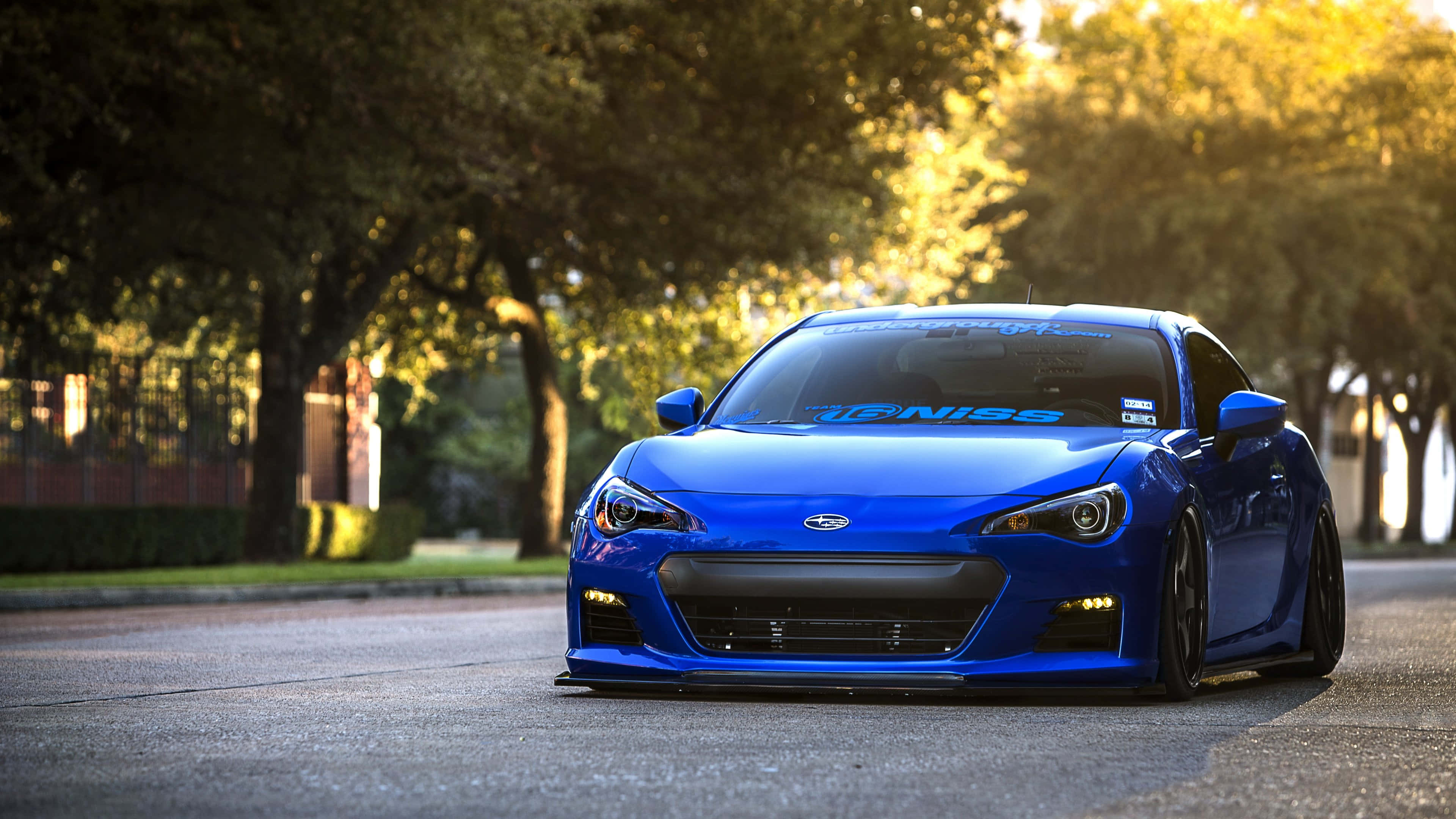 Blue, 2015 Subaru BRZ, Live Car, 4K Desktop Wallpaper