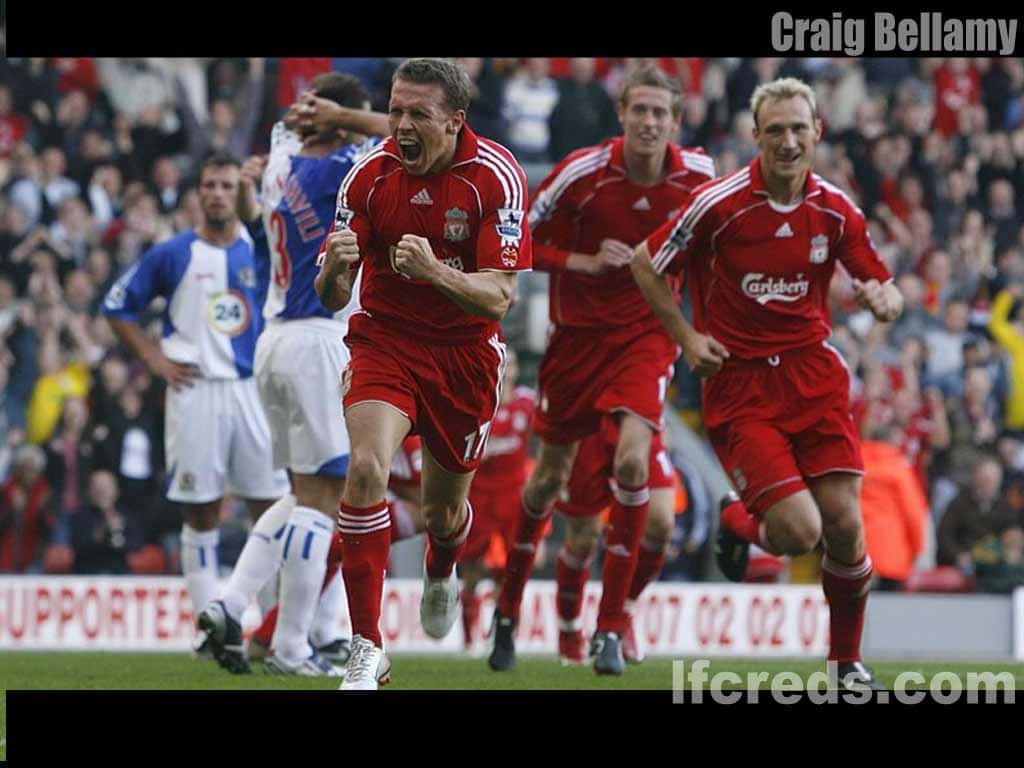 Liverpool FC, red jersey, football player, SD Desktop Wallpaper