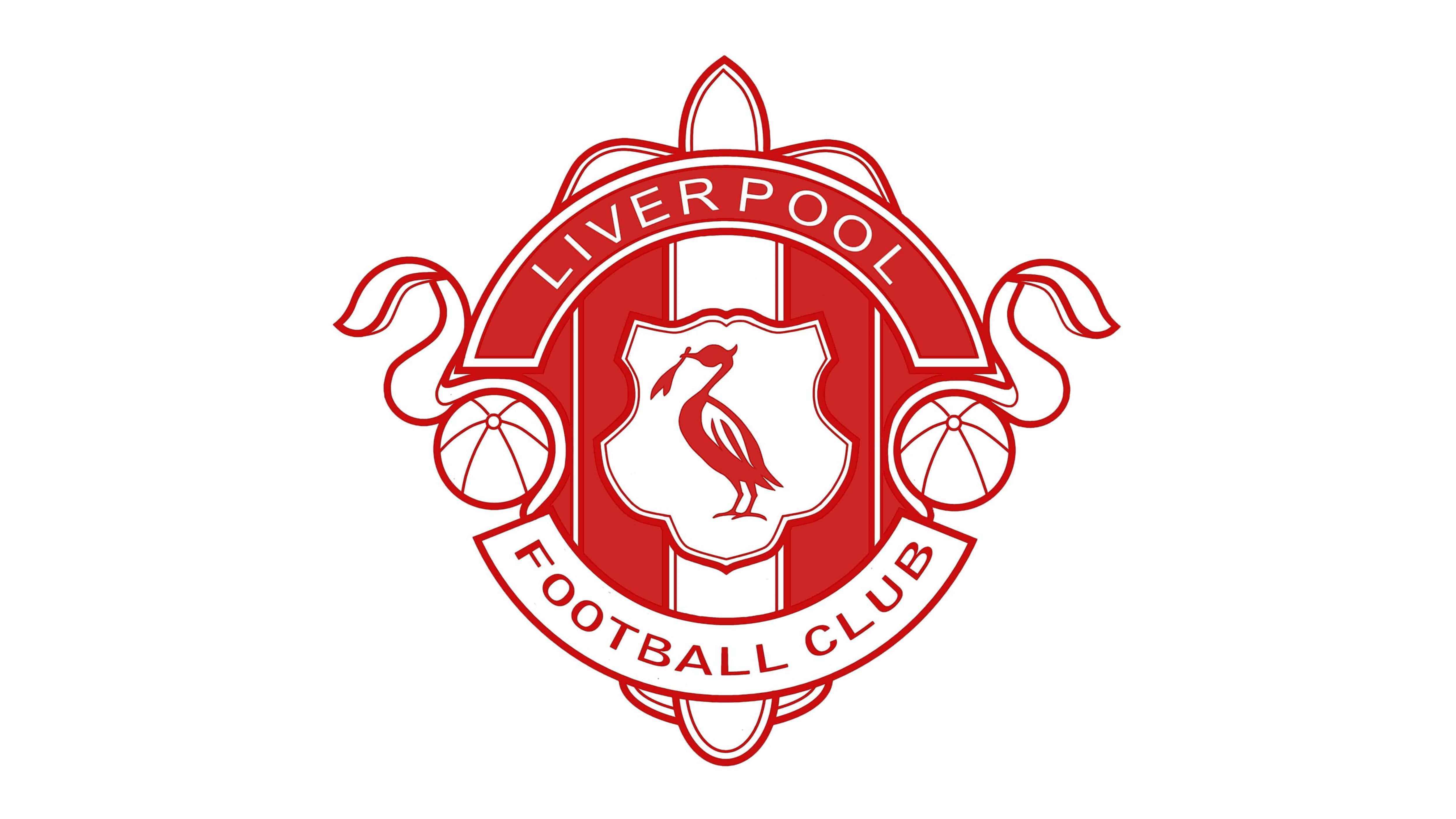 Liverpool F.C. Logo, Red and white, bird, 4K Desktop Wallpaper