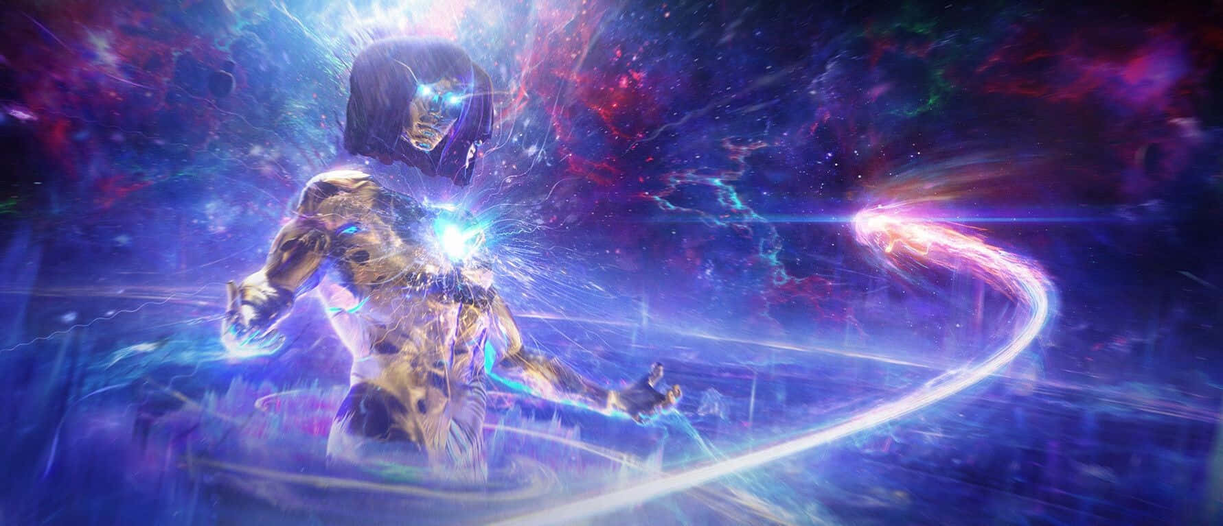 Living Tribunal, cosmic warrior, glowing eyes, HD Desktop Wallpaper