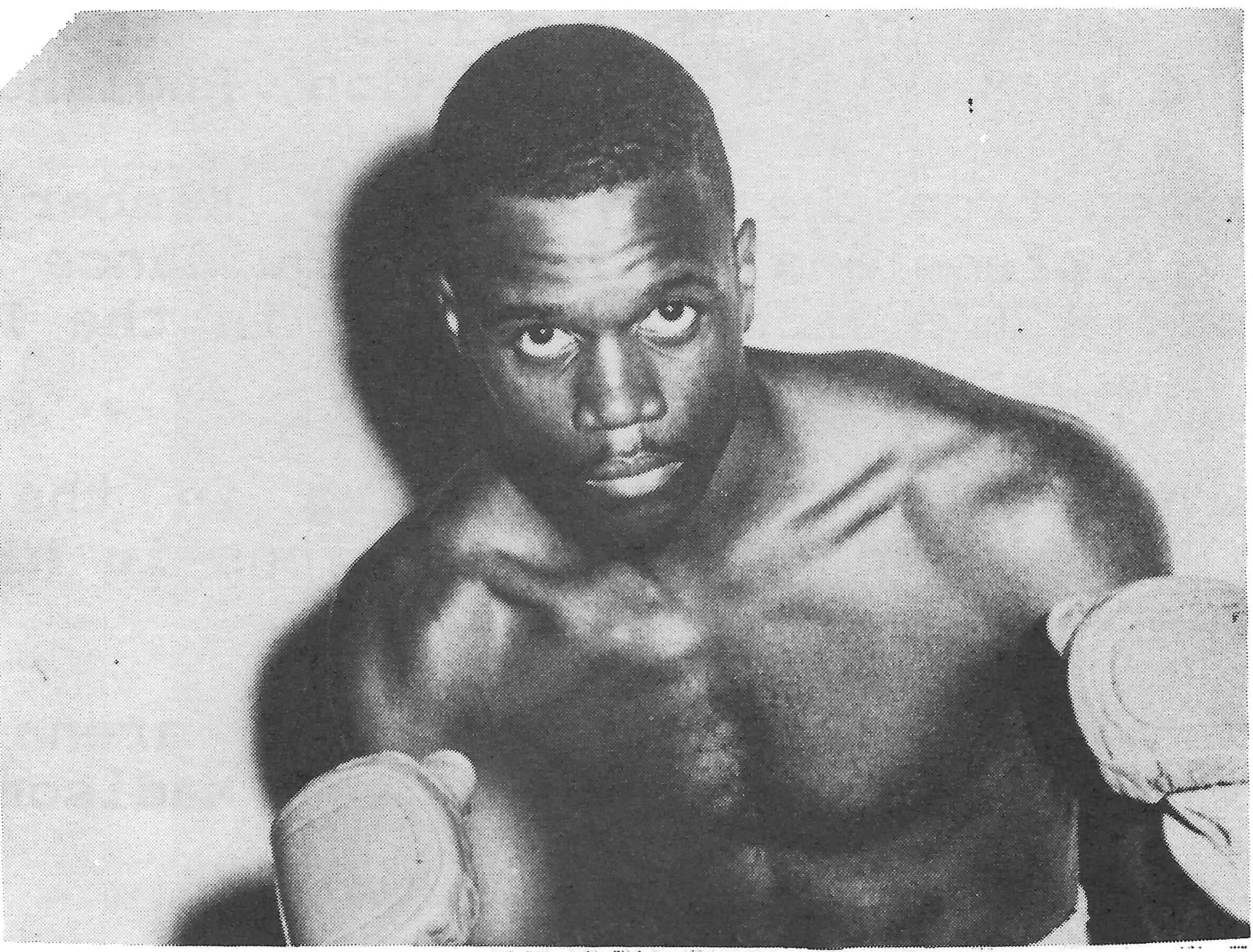 Lloyd Marshall, black and white portrait, muscular boxer, Full HD Desktop Wallpaper