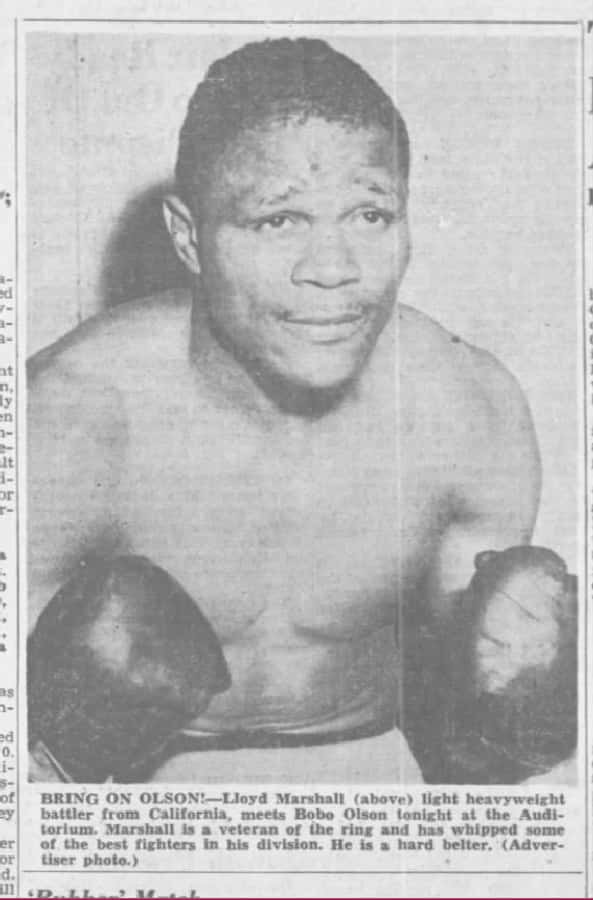 Lloyd Marshall, boxing pose, gloves, SD Phone Wallpaper