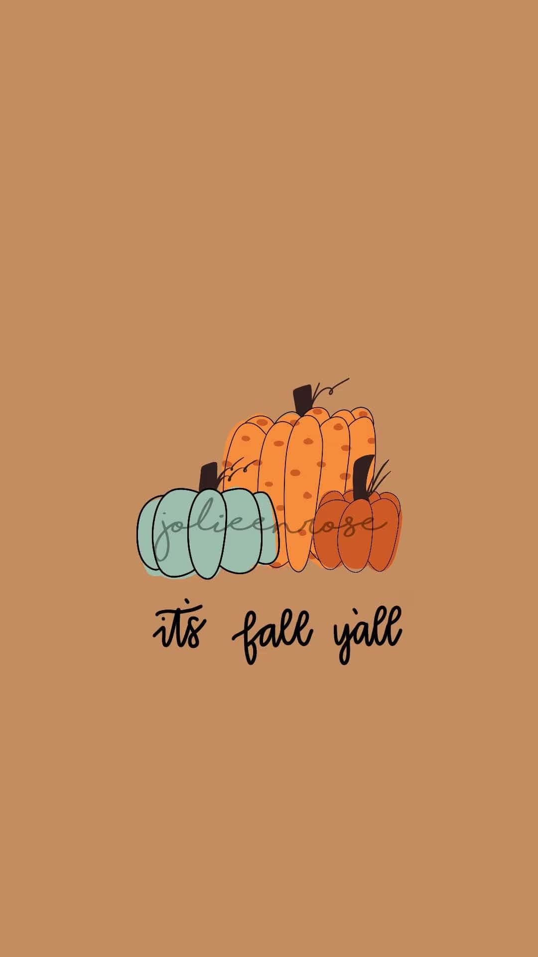 autumn pumpkins, warm brown background, colorful pumpkins, Full HD Phone Wallpaper