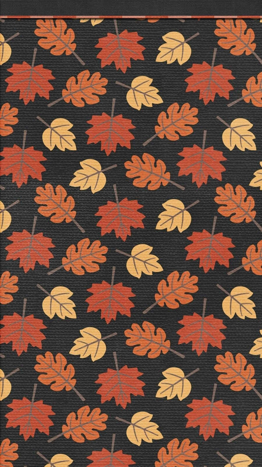 autumn leaves, red orange and yellow, dark textured background, HD Phone Wallpaper
