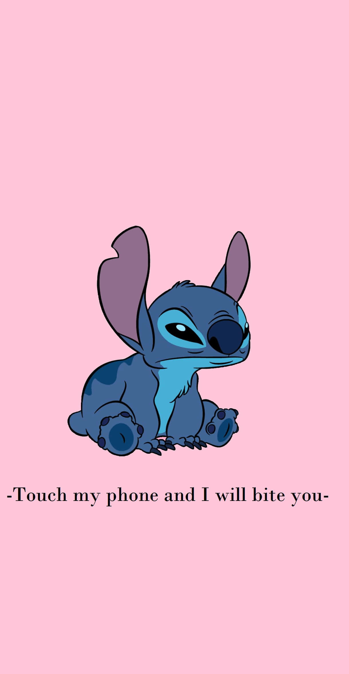 Stitch, blue cartoon alien, large ears, Full HD Phone Wallpaper